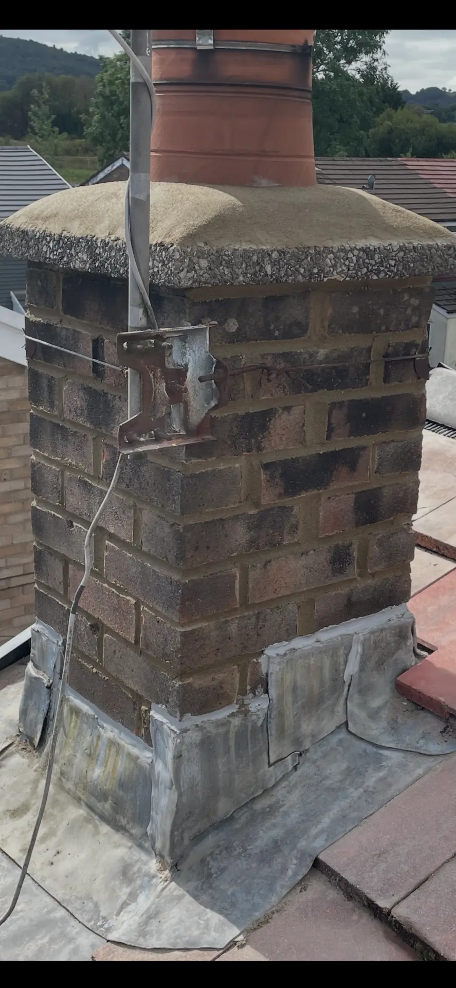 Chimney leadwork & capping
